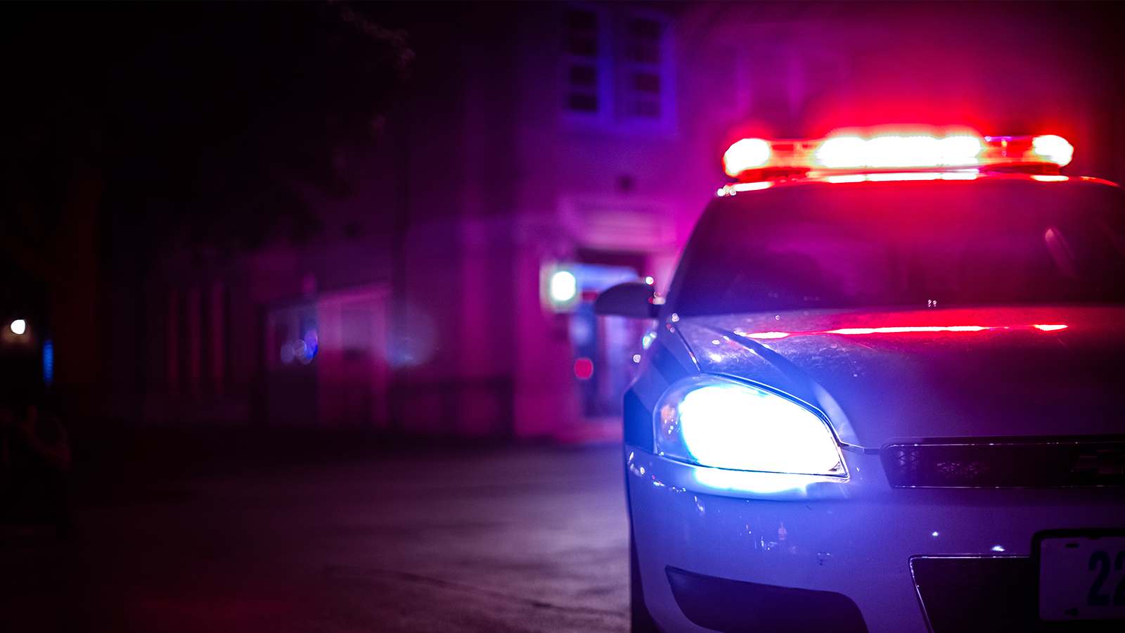 Las Vegas Police vehicle